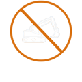 No diggers or dump trucks